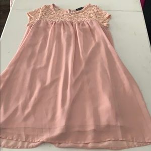 light pink dress